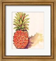 Framed Orange Pineapple
