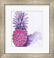 Framed Purple Pineapple