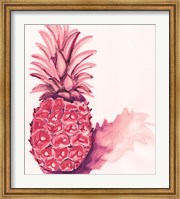 Framed Red Pineapple