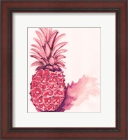 Framed Red Pineapple
