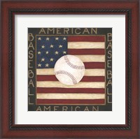 Framed American Baseball