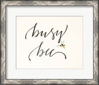 Framed Busy Bee