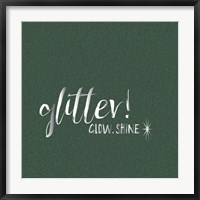 Framed Glitter Glow Shine