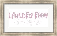 Framed Laundry Room Sketch