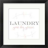 Framed Laundry Vine II