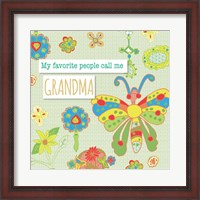 Framed Favorite People Grandma