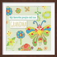 Framed Favorite People Grandma