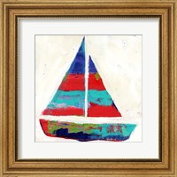 Framed Sailboat Stripe
