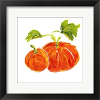Pumpkin Patch I Framed Print