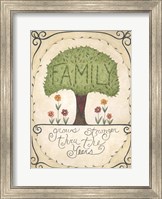 Framed Family Tree