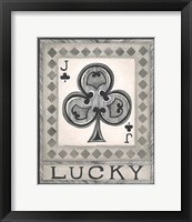 Lucky Jack Framed Print