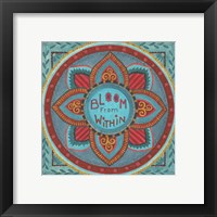 Bloom from Within Framed Print