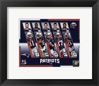 Framed New England Patriots 2017 Team Composite