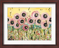 Framed Abstract Floral
