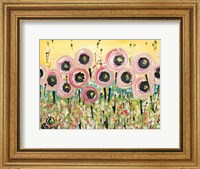 Framed Abstract Floral