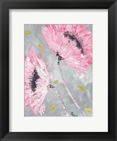 Framed Bold Pink Blooms