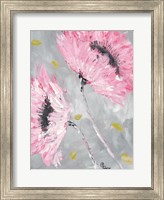 Framed Bold Pink Blooms