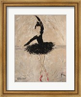 Framed Ballerina with Scarlet Pointe Shoes