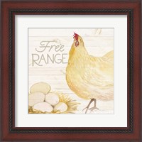 Framed Life on the Farm Chicken IV
