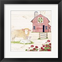 Framed 'Life on the Farm II' border=