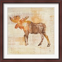 Framed Moose Study