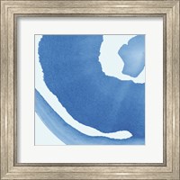 Framed Batik Blue III