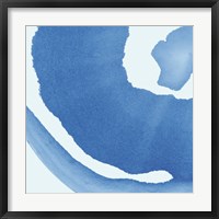 Framed Batik Blue III