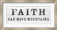 Framed Signs of Faith VI