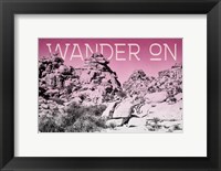 Framed Ombre Adventure IV Wander On