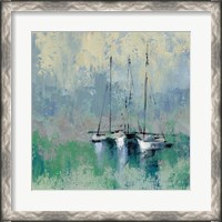 Framed Boats in the Harbor II
