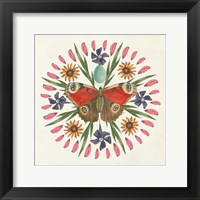 Butterfly Mandala II Framed Print