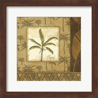 Framed Palmier Tropical II