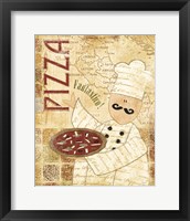 Framed 'Pizza & Pasta I' border=