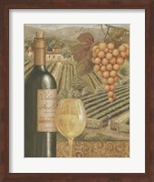 Framed French Vineyard III
