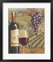 Framed French Vineyard V