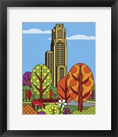 Framed Cathedral Of Learning Pittsburgh