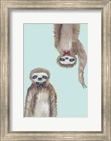 Framed Hipster Sloths