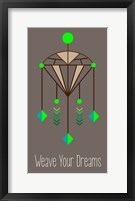 Framed Weave Your Dreams Brown