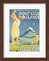 Framed Alsace Golf