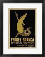 Framed Fernet Branca