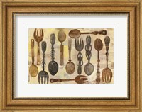 Framed Spoons and Forks