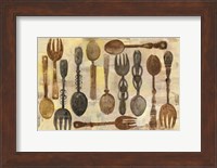 Framed Spoons and Forks