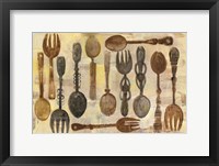 Framed Spoons and Forks