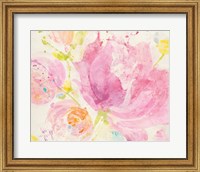 Framed 'Spring Abstracts Florals II' border=