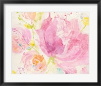 Spring Abstracts Florals II Framed Print