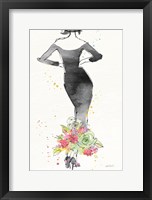 Floral Fashion I v2 Framed Print