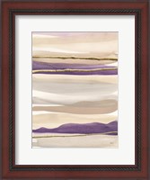 Framed Gilded Amethyst II Crop