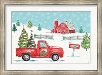 Framed Christmas in the Country I