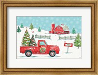 Framed Christmas in the Country I