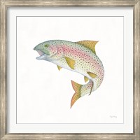 Framed Gone Fishin Rainbow